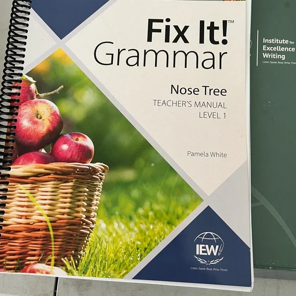IEW Fix It! Grammar Teacher's Manual Nose tree - Picture 2 of 8
